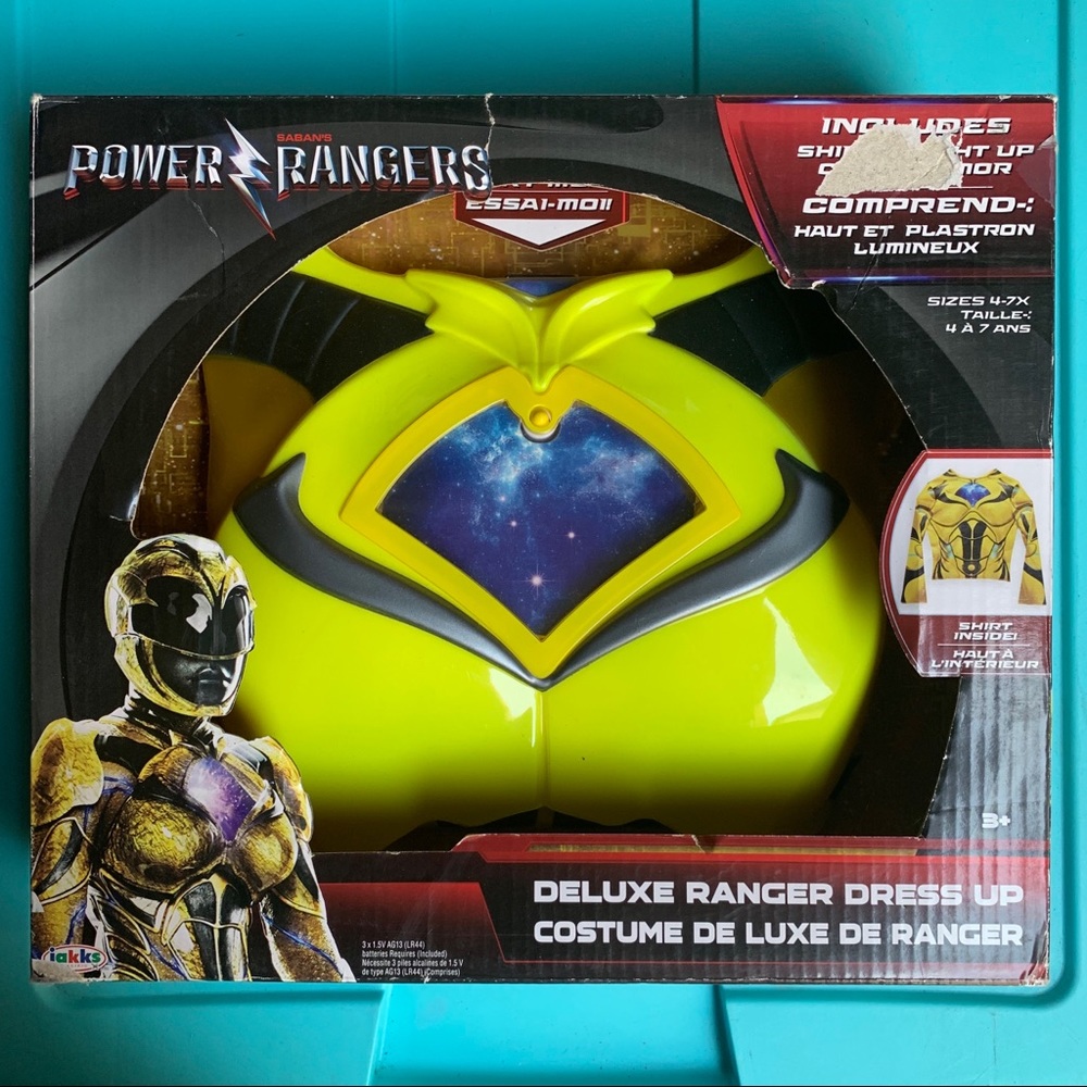 Power Rangers Deluxe Yellow Ranger Dress u… - Picture 2 of 5